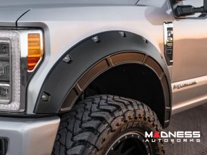 Ford Super Duty Fender Flares - Defender Pocket Flares - Rough Country